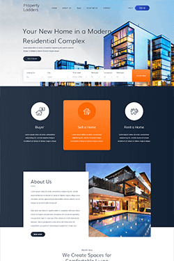 Hosting Company Layout Preview